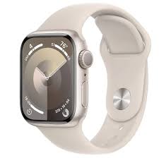 Apple Watch Series 8 GPS + Cellular 45mm Gold Stainless Steel Case with Starlight Sport Band - Regular