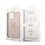 Калъф от Guess PU 4G Metal Logo Case за iPhone 14 Pro Max - Pink - Image 6