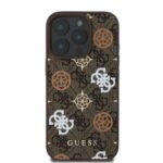 Калъф от Guess PU 4G Peony MagSafe Case for iPhone 16 Pro Max Brown - Image 2
