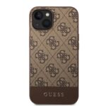 Калъф от Guess 4G Stripe Case за iPhone 14 Brown - Image 2