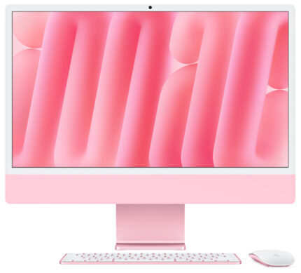 iMac 24 Retina 4.5K | M4 чип с 8 ядрен CPU и 8 ядрен GPU | 16GB памет | 256GB SSD - Pink