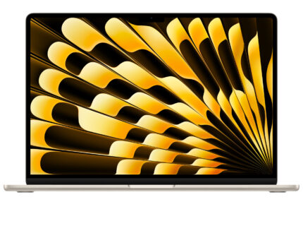 Apple 15,3-inch MacBook Air M3 chip with 10C GPU, 16GB Ram, 256GB SSD, Starlight