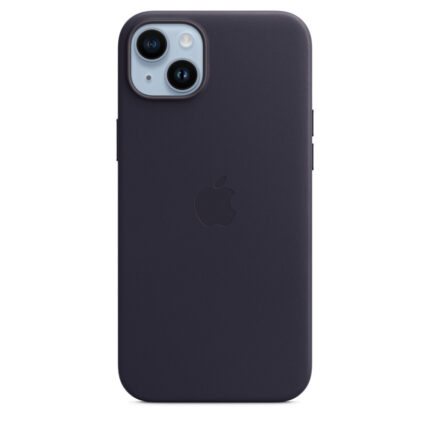 Калъф от Apple за iPhone 14 Plus Leather Case with MagSafe - Ink