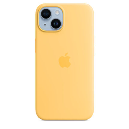 Калъф от Apple за iPhone 14 Silicone Case with MagSafe - Sunglow