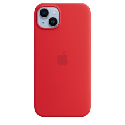 Калъф от Apple за iPhone за 14 Plus Silicone Case with MagSafe - (PRODUCT)RED