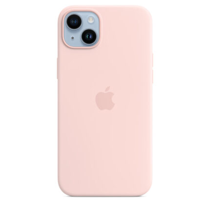 Калъф от Apple за iPhone 14 Plus Silicone Case with MagSafe - Chalk Pink