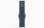Apple Watch SE2 v2 GPS 44mm Silver Alu Case w Storm Blue Sport Band - S/M - Image 2