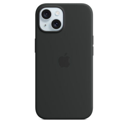 Калъф от Apple за iPhone 15 Silicone Case с MagSafe - Black