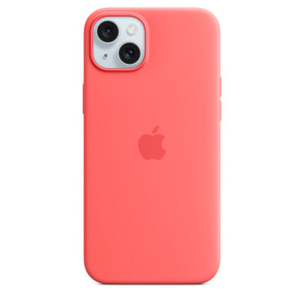 Калъф от Apple за iPhone 15 Plus Silicone Case с MagSafe - Guava