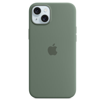 Калъф от Apple за iPhone 15 Plus Silicone Case с MagSafe - Cypress
