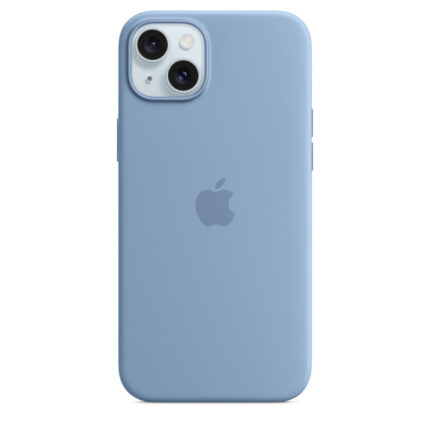 Калъф от Apple за iPhone 15 Plus Silicone Case с MagSafe - Winter Blue