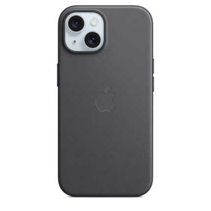 Калъф от Apple за iPhone 15 FineWoven Case с MagSafe - Black