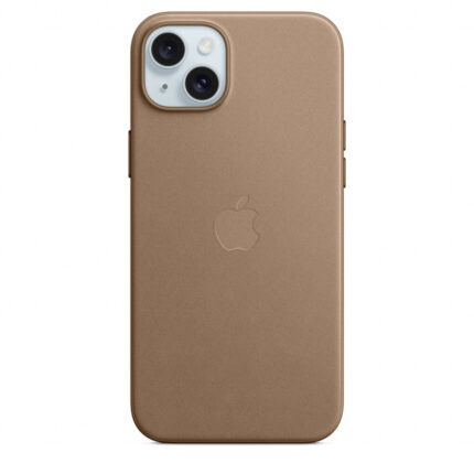 Калъф от Apple за iPhone 15 Plus FineWoven Case с MagSafe - Taupe