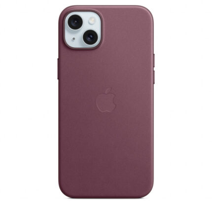 Калъф от Apple за iPhone 15 Plus FineWoven Case с MagSafe - Mulberry