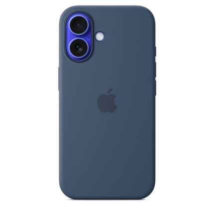 Калъф от Apple за iPhone 16 Silicone Case with MagSafe - Denim