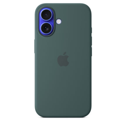 Калъф от Apple за iPhone 16 Silicone Case with MagSafe - Lake Green (Seasonal)