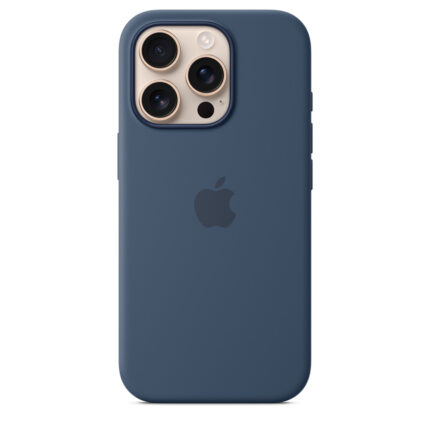 Калъф от Apple за iPhone 16 Pro Silicone Case with MagSafe - Denim