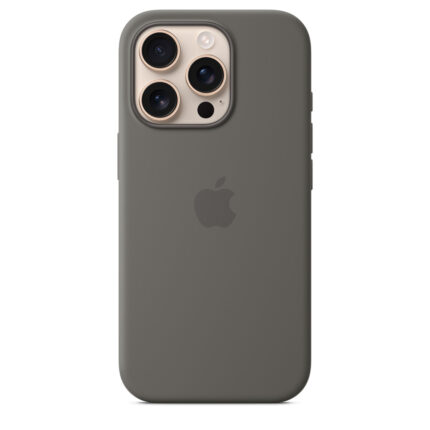 Калъф от Apple за iPhone 16 Pro Silicone Case with MagSafe - Stone Gray