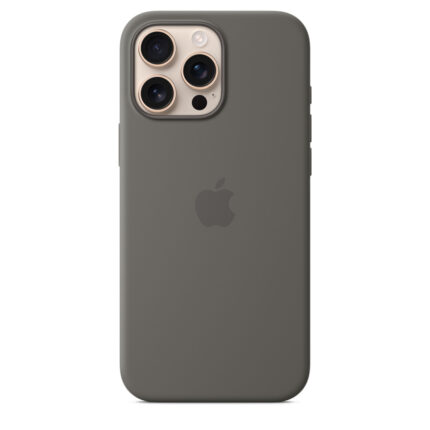 Калъф от Apple за iPhone 16 Pro Max Silicone Case with MagSafe - Stone Gray