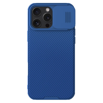 Калъф от Nillkin CamShield PRO Hard Case за Apple iPhone 16 Pro Max Blue