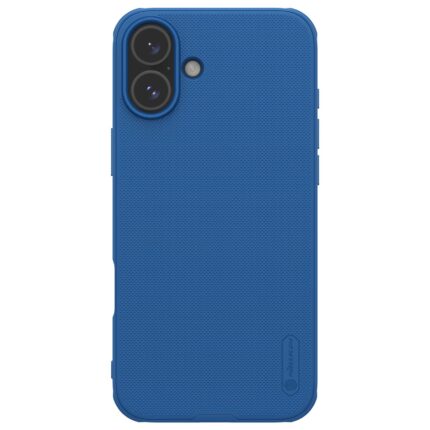 Калъф от Nillkin Super Frosted PRO Back Cover за Apple iPhone 16 Blue