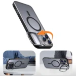 Калъф от Tech-
Protect MagStand MagSafe Case
with Stand за iPhone 16 Pro Max -
Semi-Transparent - Image 2