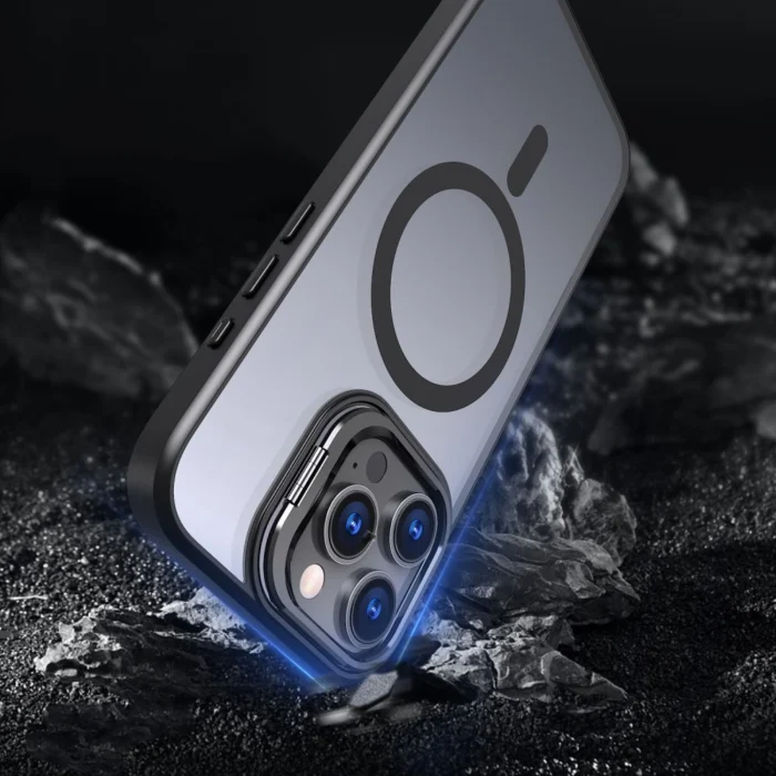 5906302311330-3.webp Калъф от Tech-
Protect MagStand MagSafe Case
with Stand за iPhone 16 Pro Max -
Semi-Transparent - Image 4