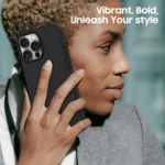 Калъф от Tech-
Protect Silicone MagSafe Case за iPhone 16 Pro Max - Black - Image 5