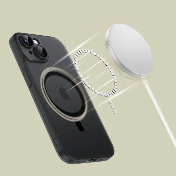 5906302312498-2.webp Калъф от Tech-
Protect MagSlim MagSafe iPhone
15 Case - Black - Image 3