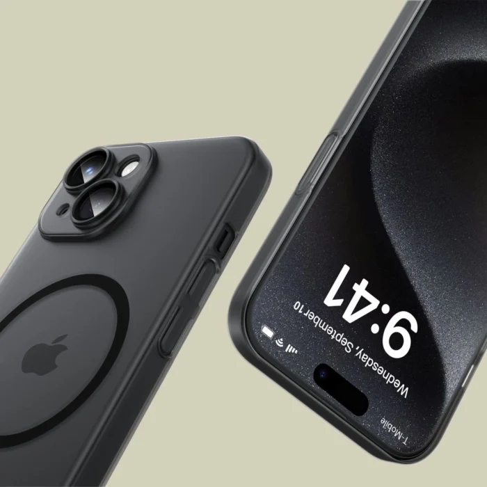 5906302312498-3.webp Калъф от Tech-
Protect MagSlim MagSafe iPhone
15 Case - Black - Image 4