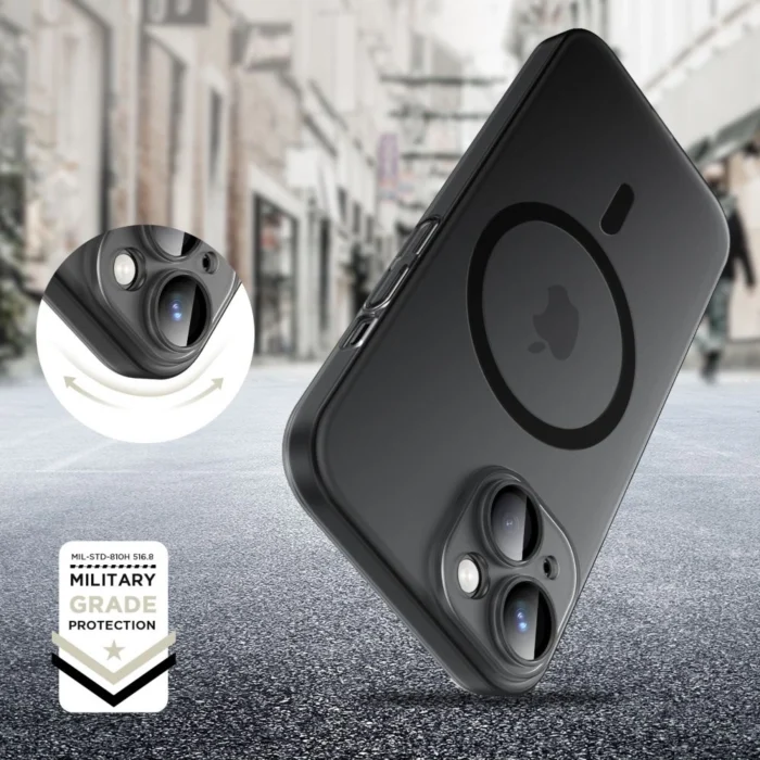 5906302312498-4.webp Калъф от Tech-
Protect MagSlim MagSafe iPhone
15 Case - Black - Image 5