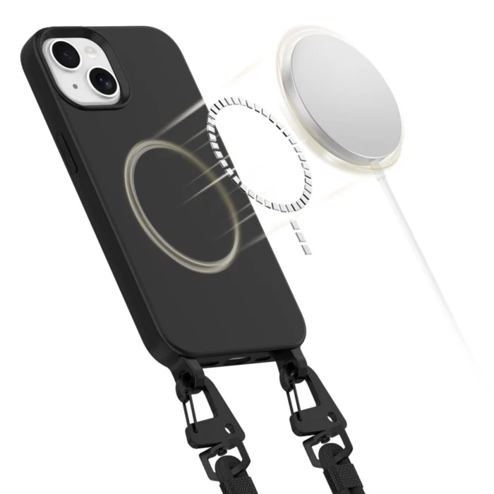 5906302313099-2.webp Калъф от Tech-
Protect MagNecklace MagSafe
iPhone 15 Case - Black - Image 3