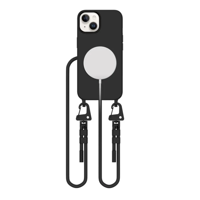 5906302313099.webp Калъф от Tech-
Protect MagNecklace MagSafe
iPhone 15 Case - Black - Image 1