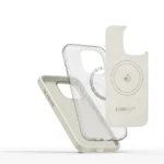 Калъф от Tech-Protect Silicone PU Case
MagSafe за iPhone 15 Pro Max -
Beige - Image 2