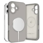 Калъф от Tech-
Protect Liquid Silicone MagSafe
iPhone 16 Case - Gray