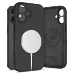 Калъф от Tech-
Protect Liquid Silicone MagSafe
iPhone 16 Case - Black