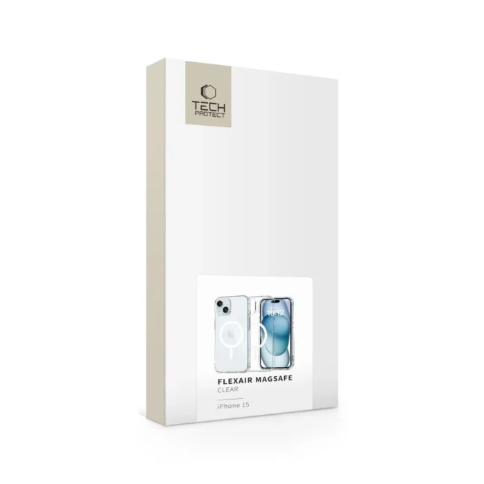 5906302371853-2.webp Калъф от Tech-
Protect FlexAir MagSafe iPhone 15
Case - Clear - Image 3