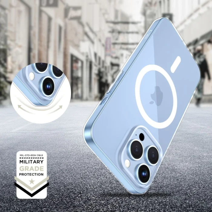 5906302371914-2.webp Калъф от Tech-
Protect FlexAir MagSafe за iPhone 13
Pro - Clear - Image 3