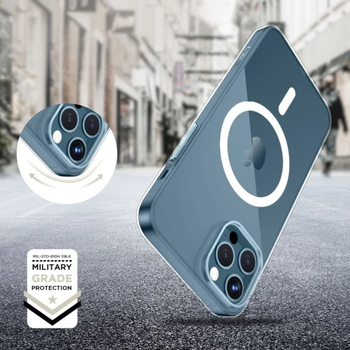 5906302371945-2.webp Калъф от Tech-Protect
FlexAir MagSafe Case for iPhone
12 / 12 Pro - Clear - Image 3