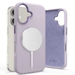 Калъф от Tech-
Protect Silicone PU MagSafe
iPhone 16 Case - Purple