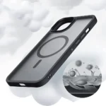 Калъф от Tech-
Protect Mag Mat MagSafe Case за iPhone 12 / 12 Pro - Matte Black - Image 6