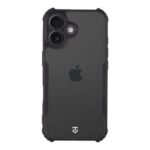 Калъф от Tactical Quantum Stealth Cover за Apple iPhone 16 Clear/Black