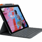 Калъф Logitech Slim Folio за iPad 10.2 inch (7th gen) - Black (UK)
