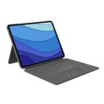 Клавиатура от Logitech Combo Touch Detachable keyboard case with trackpad for iPad Pro 12.9-inch (5th and 6th gen) - Grey - UK