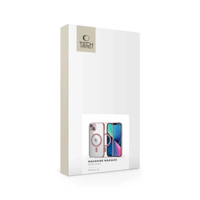 9490713935491-3.webp Калъф от Tech-
Protect Mag Shine Line MagSafe
iPhone 13 Case - Pink - Image 4