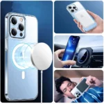 Калъф от Tech-Protect
FlexAir Hybrid MagSafe за
iPhone 14 Pro Max - Clear - Image 5