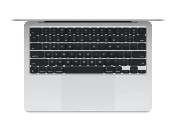 Apple 13,6-inch MacBook Air M3 chip with 10C GPU, 16GB Ram, 512GB SSD, Silver - Image 2