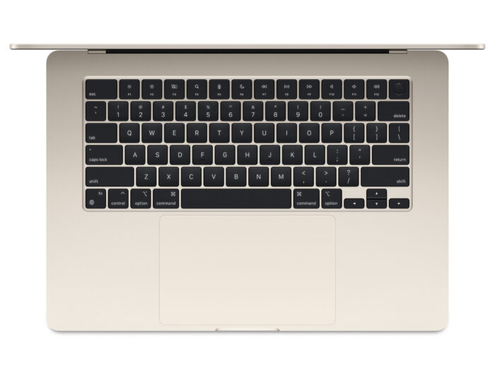 Apple 13,6-inch MacBook Air M3 chip with 10C GPU, 24GB Ram, 512GB SSD, Starlight - Image 2