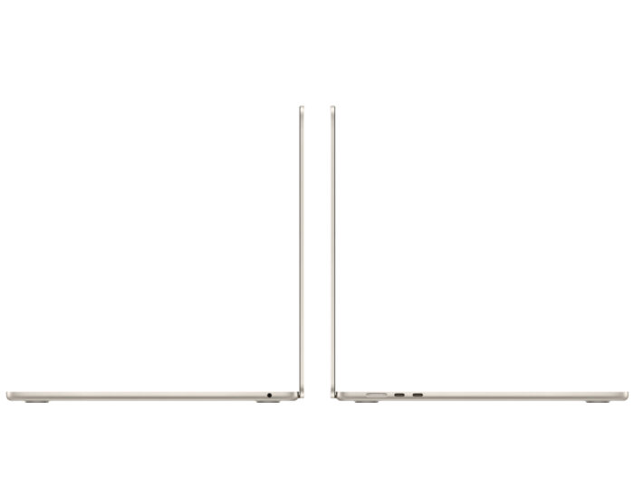 Apple 13,6-inch MacBook Air M3 chip with 10C GPU, 24GB Ram, 512GB SSD, Starlight - Image 3