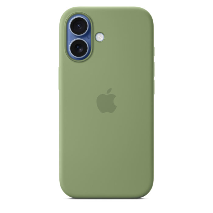 MGEX4_03.jpeg Калъф от Apple за iPhone 17 Silicone Case with MagSafe - Light Moss - Image 2